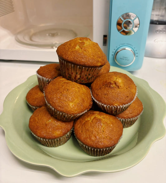 banana bread muffins